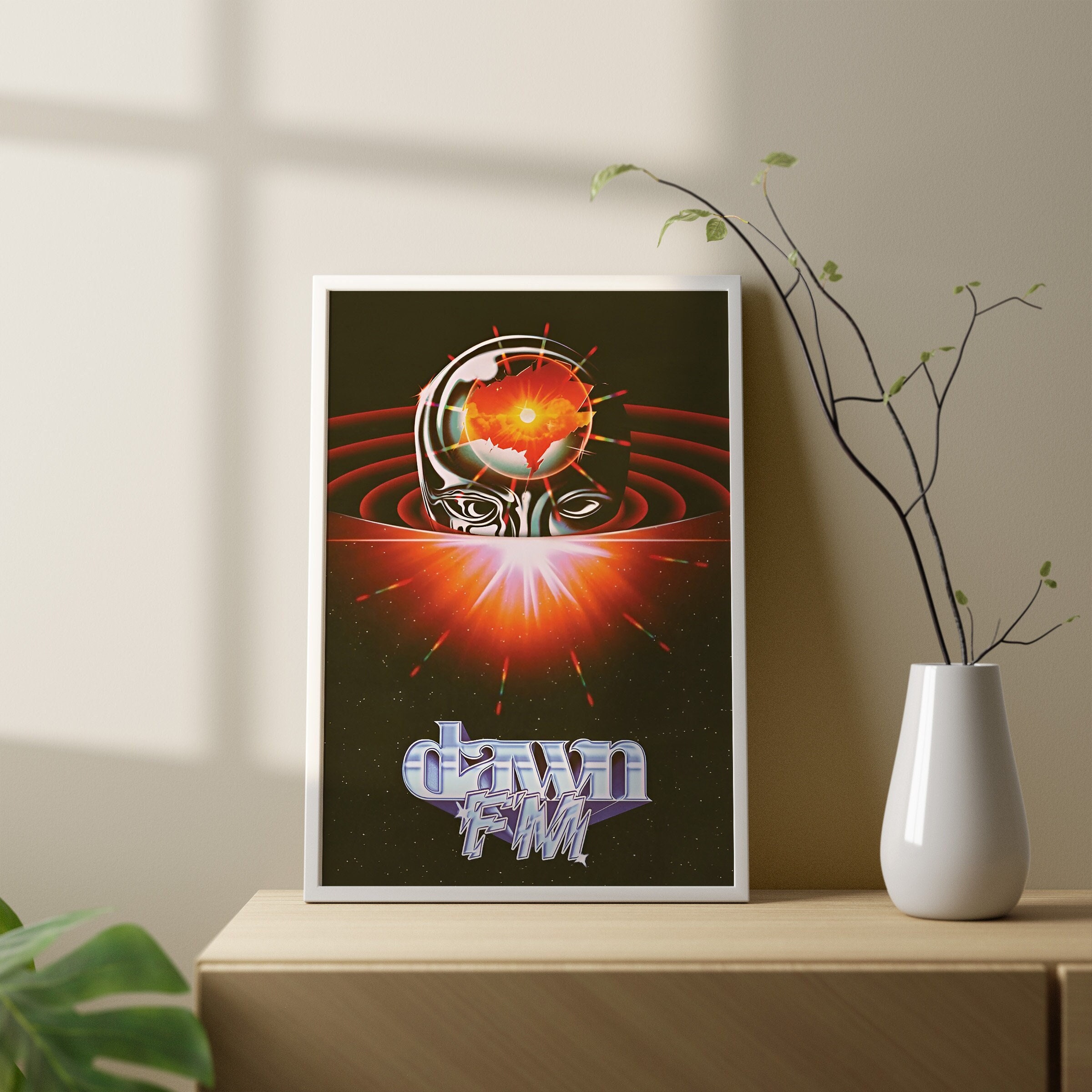 Discover Weeknds - Dawn FM Album Poster | Music Wall Art | Home Decor