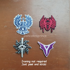 Dragon Age Embroidered Patches - Origins 2 Inquisition Veilguard