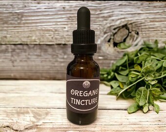 Oregano Herbal Tincture | Natural Immune Support | Organic Antioxidant & Antifungal Extract 30 ml