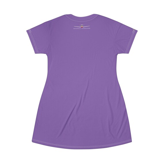 lilac t shirt dress Harley T-Shirt Dress, Purple