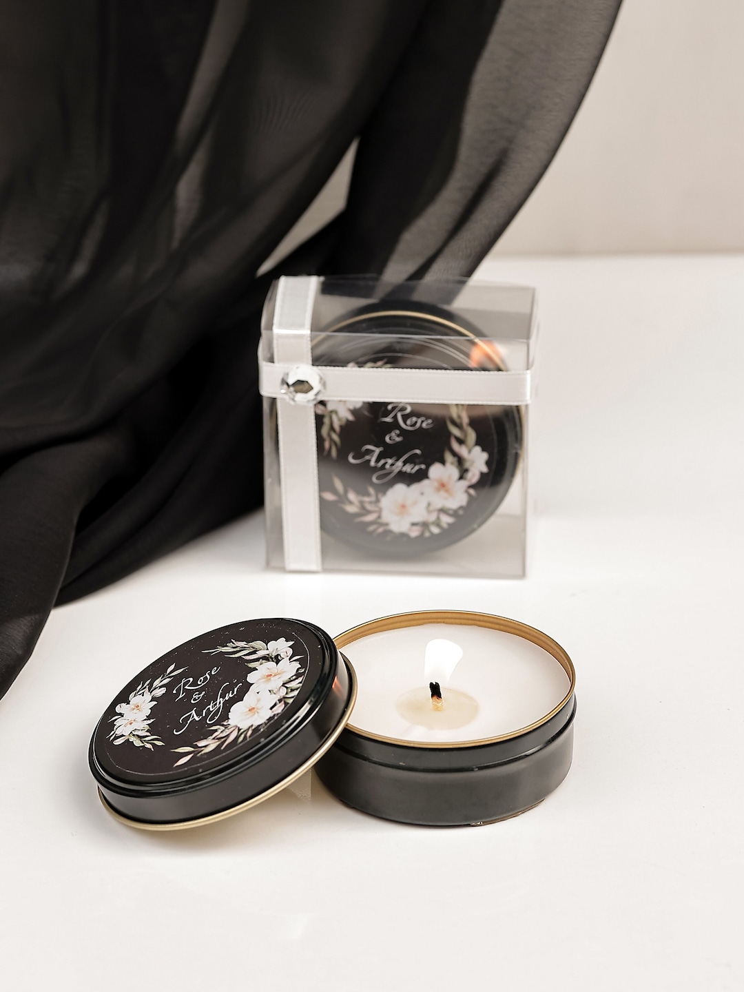 Wedding Personalized Candle Gift Custom Wedding Gift Wedding Candle