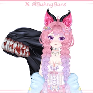 Squirrel Girl Venom Vtuber Asset |Squirrel Girl, Venom, Emote, Vtuber Asset