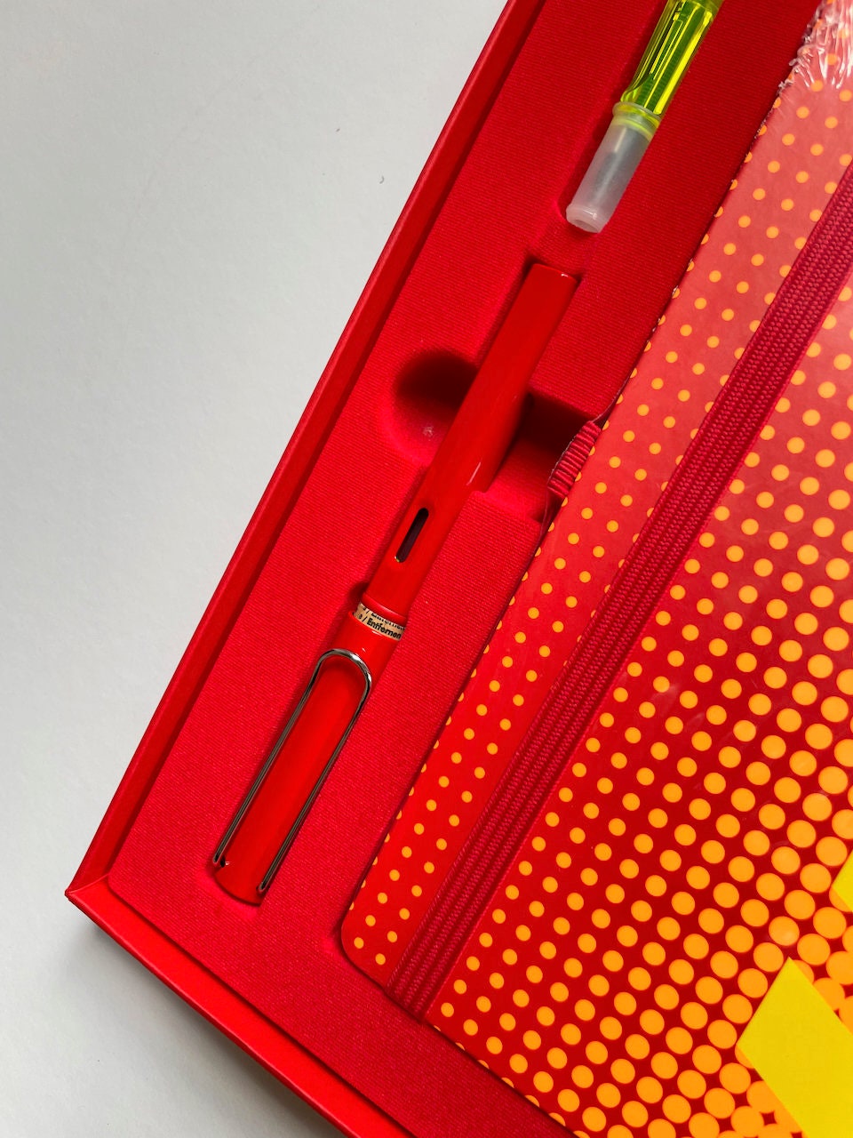 LAMY Alstar Fountain Pen Glossy Red Special Edition Set Etsy