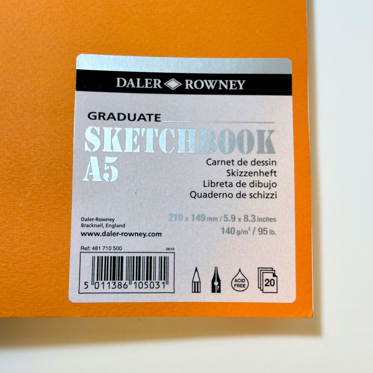 Tela Per Dipingere Daler Rowney - 100x100 Cm, Cotone 280g/m&sup2; Per Artisti