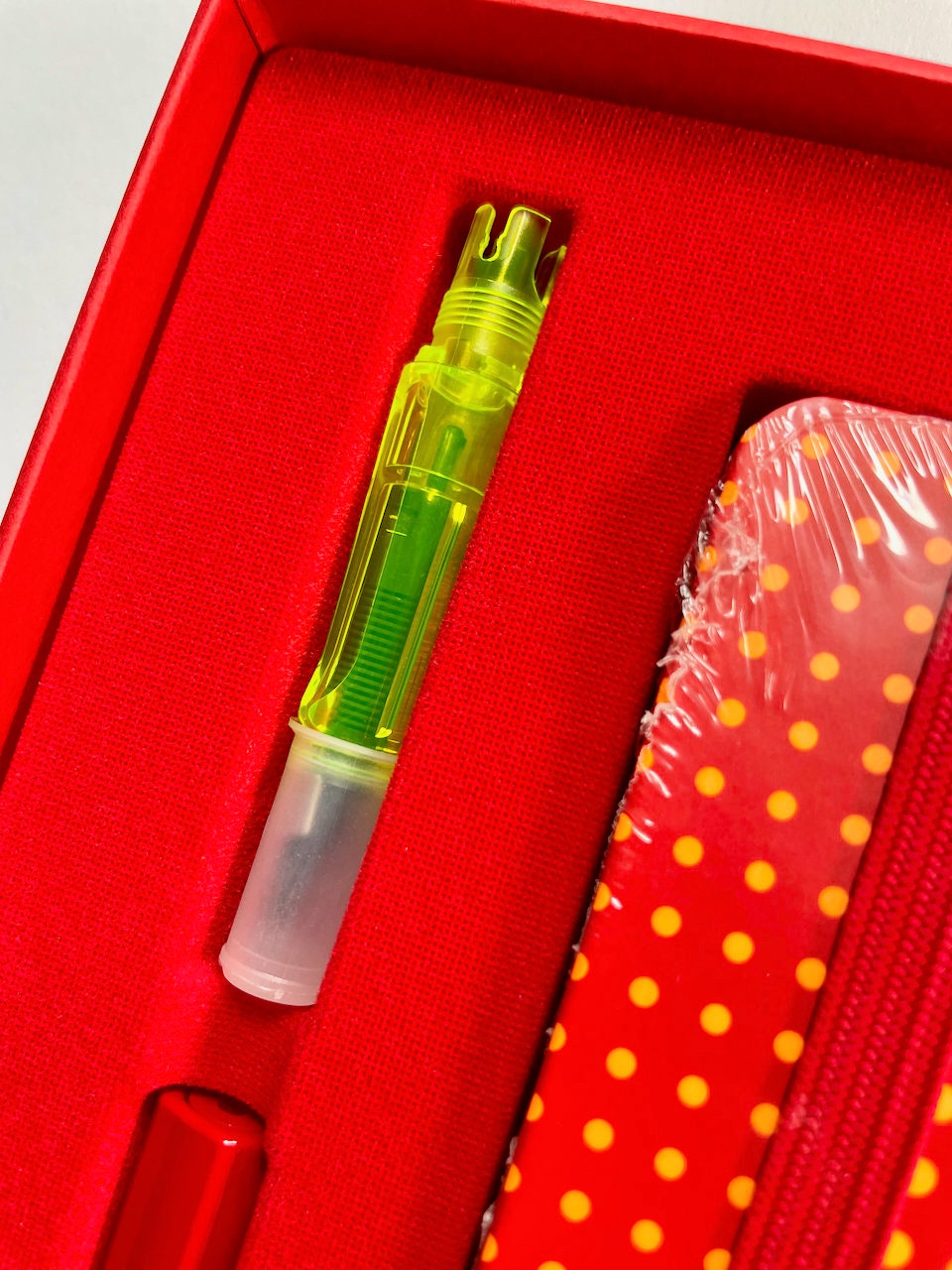 LAMY Alstar Fountain Pen Glossy Red Special Edition Set Etsy