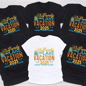 Personalized Family Lake Vacation Shirt, Lake Trip Shirts, Group Vacation Shirts, Matching Lake Vacay Tee, Custom Family Vacation T-Shirt