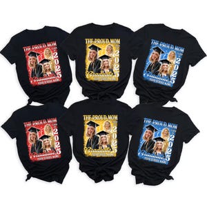 Personalized Proud Family Graduate 2025 Shirts, Class of 2025 Graduate Tee, Senior 2025 Tee, Graduate Gifts, Graduation Party Matching