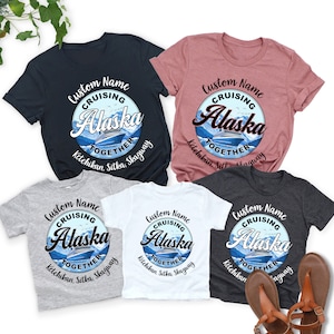 Personalized Alaska Cruise Sweatshirt, Matching Cruise Alaska Shirts, Group Alaska Cruise Shirt, Alaska Family Trip Sweater, Family Cruise