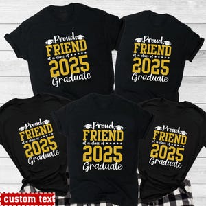 Personalized Proud Mom Dad of a 2025 Senior Shirt, Proud Family Graduate T-shirt, Class Of 2025, Family Senior 2025, Graduation 2025 Tee