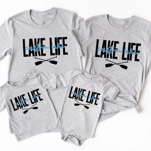 Personalized Family Lake Life Shirt, Lake House Gift, Lake Lover Shirt, Lake Camping Lake Tshirt, Lake Vacation Tee, Summer Shirt, Lake Day