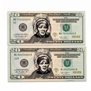 Queer owned small business* Harriet Tubman Round Self-Inking Rubber Stamp -Anti Trump Gift Feminist Black History Resistance Black Ink