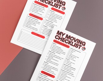 Ultimate Moving Magic Planner, Declutter Checklist, Moving Guide, Printable Organization PDF