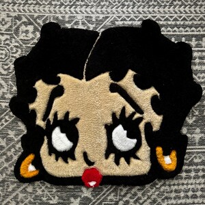 Betty Boop Tufted Rug - Etsy