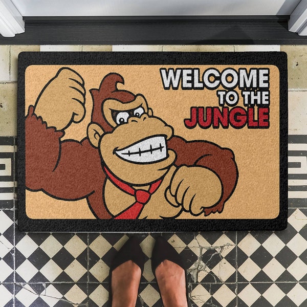 Jungle Doormat Etsy