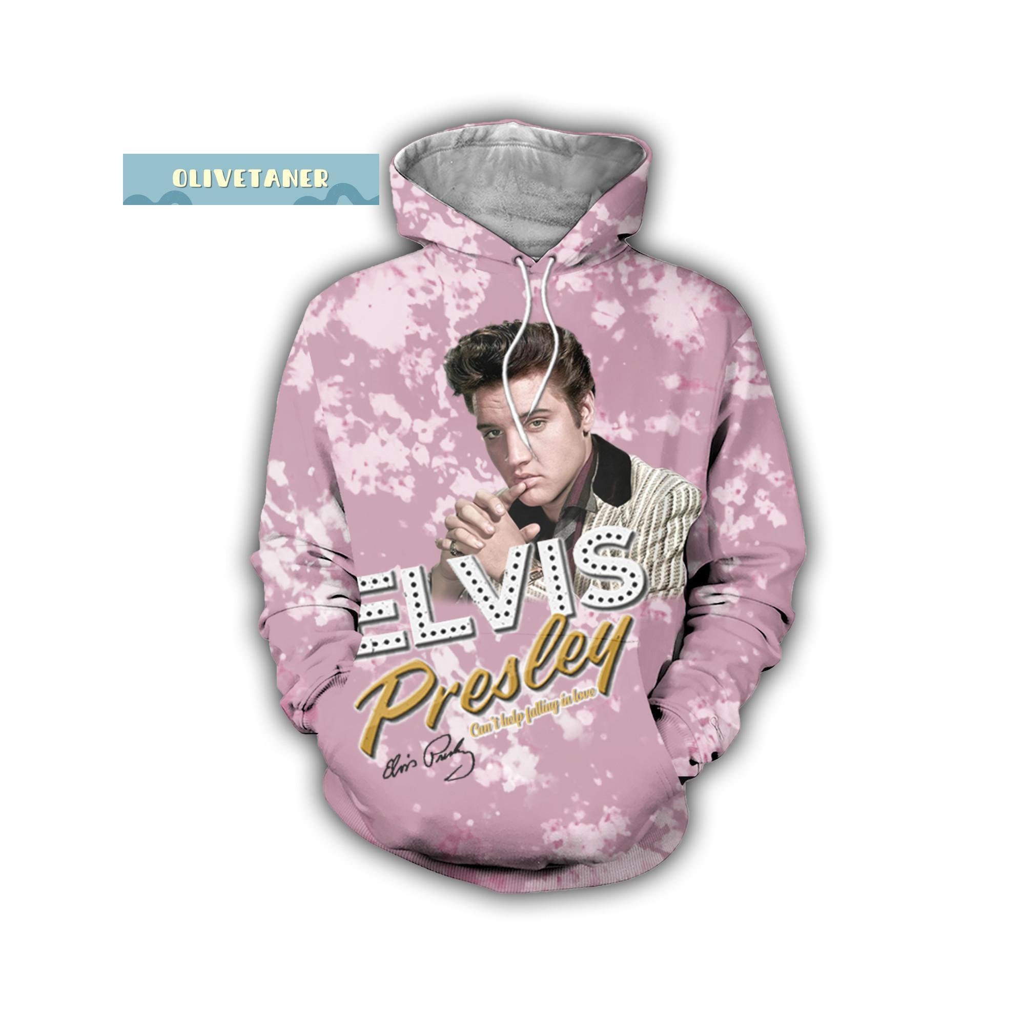 Discover Elvis Presley Weihnachten 2023  Merry Xmas Ugly 3D Hoodies