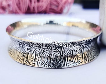 New Round  Bangles, 925 Sterling Silver Bangle Women Bangle, Stacking Bangles, Silver Handmade, Silver Bangle, Engraved Gift Bangle Women’s