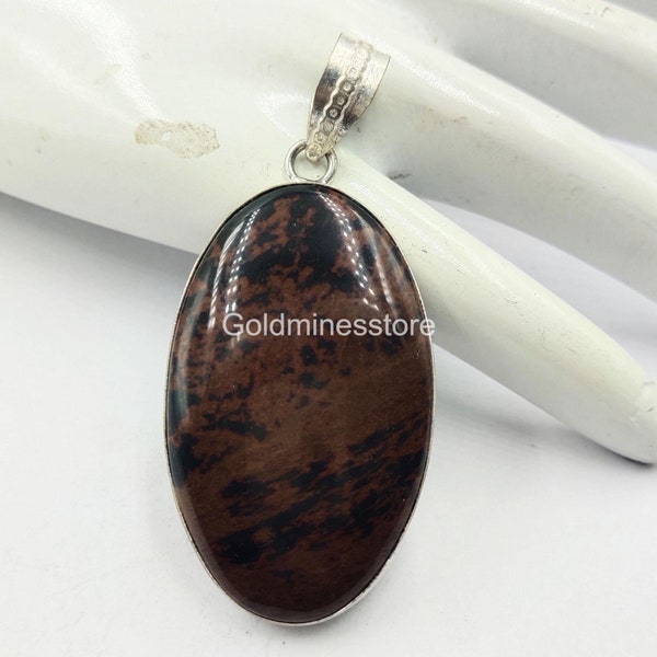 Natural Maligano Jasper Pendant, 925 Sterling Silver Pendant,Gemstone Pendant,Jewelry Gift,Handmade Pendant,Unique Pendant, Designer Pendant