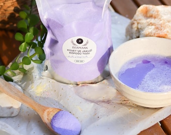 Lavender Bubble Bath Powder, Relaxing Lavender Soak Spa Experience