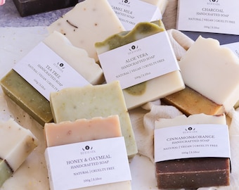 Handmade Natural Soap Bar – Cold Process, Sensitive Skin, Organic Body Wash