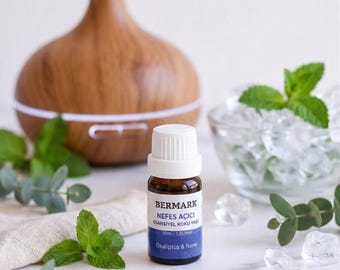 Eucalyptus Peppermint Essential Oil: Natural Aromatherapy Diffuser Blend - 10ml