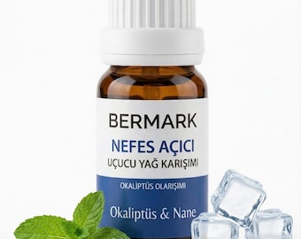 Eucalyptus Peppermint Essential Oil: Natural Aromatherapy Diffuser Blend - 10ml