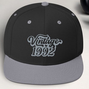 Embroidered Vintage 1992 Snapback Hat | I love the 90s | Throwback 1990s