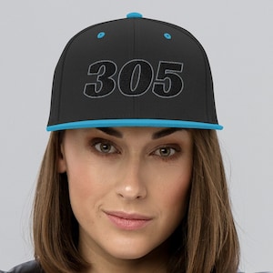 Czapka z daszkiem z kodem kierunkowym 305 | Represent 305 | Miami 305