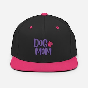 Dog mom, Dog mom hat, Embroidered Dog Mom Hat | Dog Lovers | Dog Mom, Dog mom baseball cap