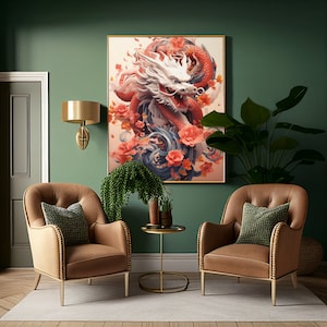 Year of the Dragon Art Print: Chinese Dragon 2024 (Digital Download)