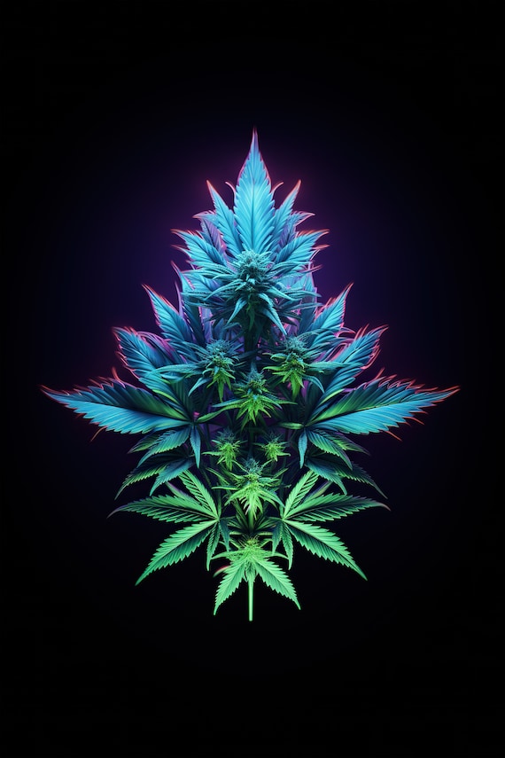 アート・デザイン・音楽 CANNABIS HIGH Psychedelic Cannabis Heart Vector Design Stock Vector