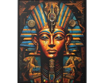 ピラミッドのホルス - 古代エジプト - エジプト美術 - キャンバスに