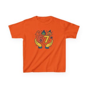 Kids Halloween T-Shirt: Funny &quot;67&quot; Trick or Treat Top