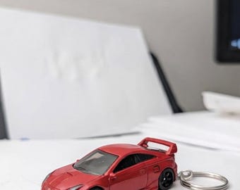 Custom keychain fit Toyota Celica
