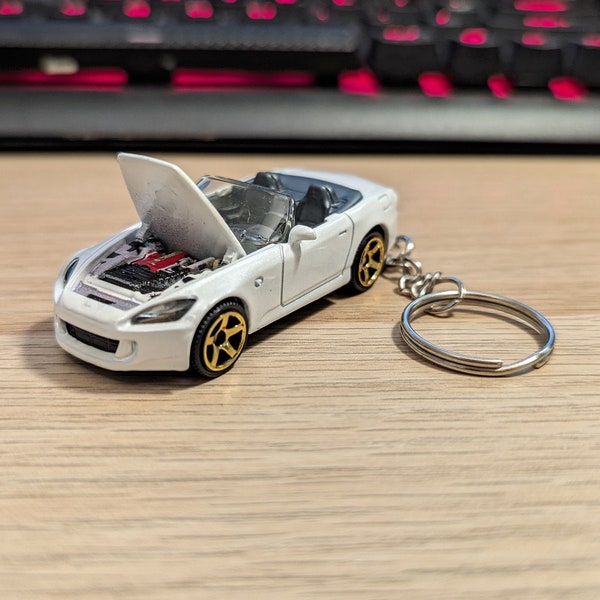 Custom Honda S2000 keychain