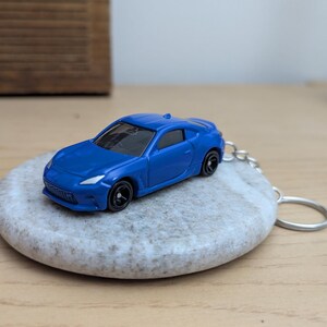 Custom keychain fit toyota GR86 custom painted blue