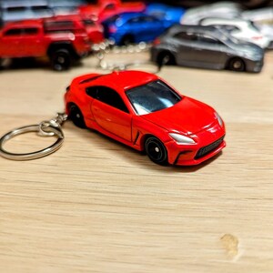 Custom keychain fit toyota GR86 Red