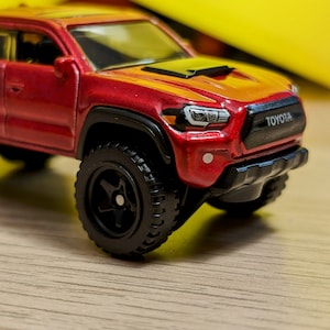 Custom Toyota Tacoma keychain