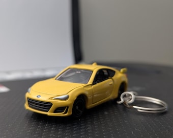 Custom keychain fit Subaru BRZ