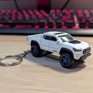 Custom Toyota Tacoma keychain