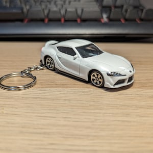 Custom Toyota Supra keychain