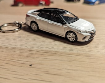 Custom keychain fit Toyota Camry