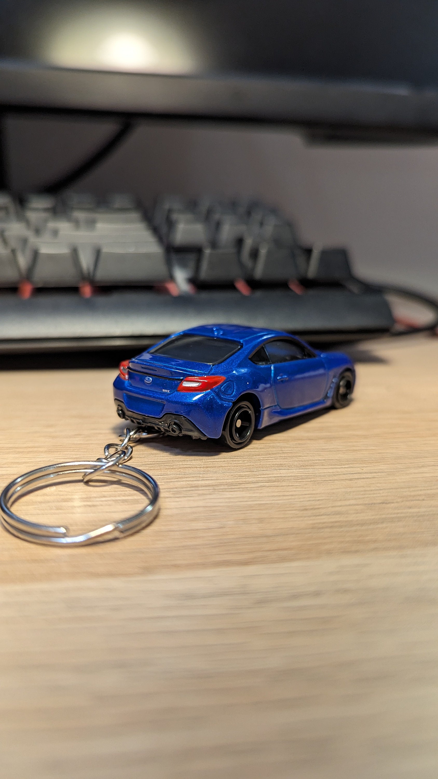 Custom Subaru BRZ Keychain Etsy