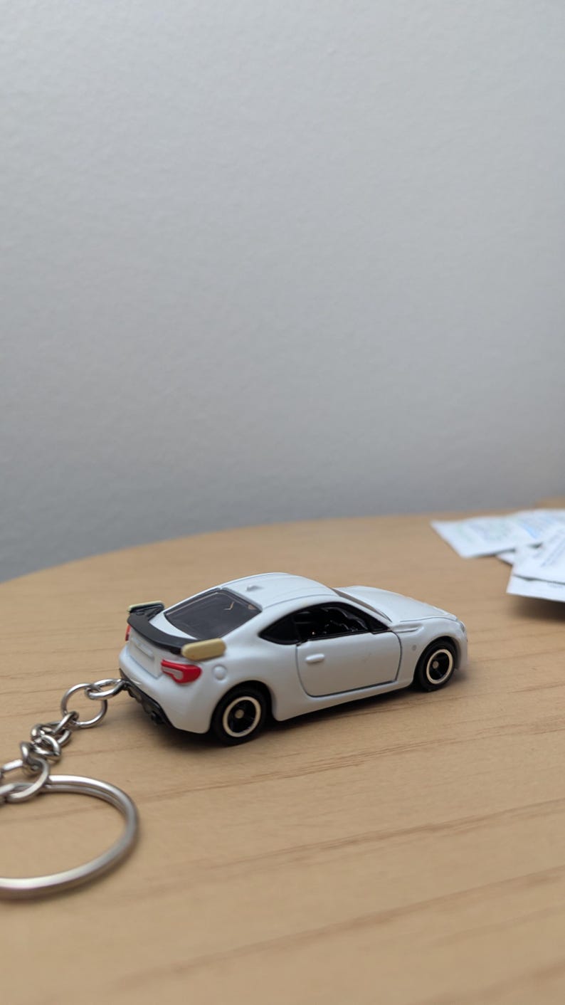 Custom keychain fit toyota GR86 image 10