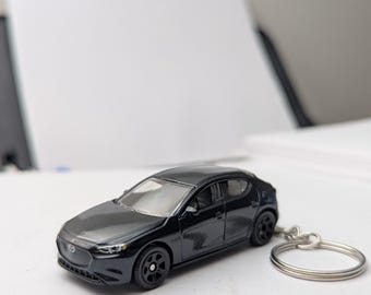Custom keychain fit Mazda 3