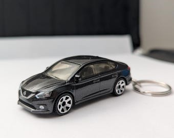 Custom Nissan Sentra keychain