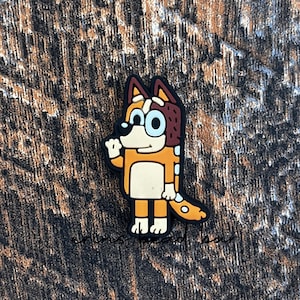 Chili Focal, Bluey Silicone Focal, Bluey Focal Bead, Cartoon Focal, Dog Focal Silicone Focal Bead, Beaded Pens