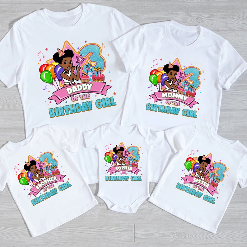 Personalized Gracie's Corner Birthday Girl Shirt Custom Etsy