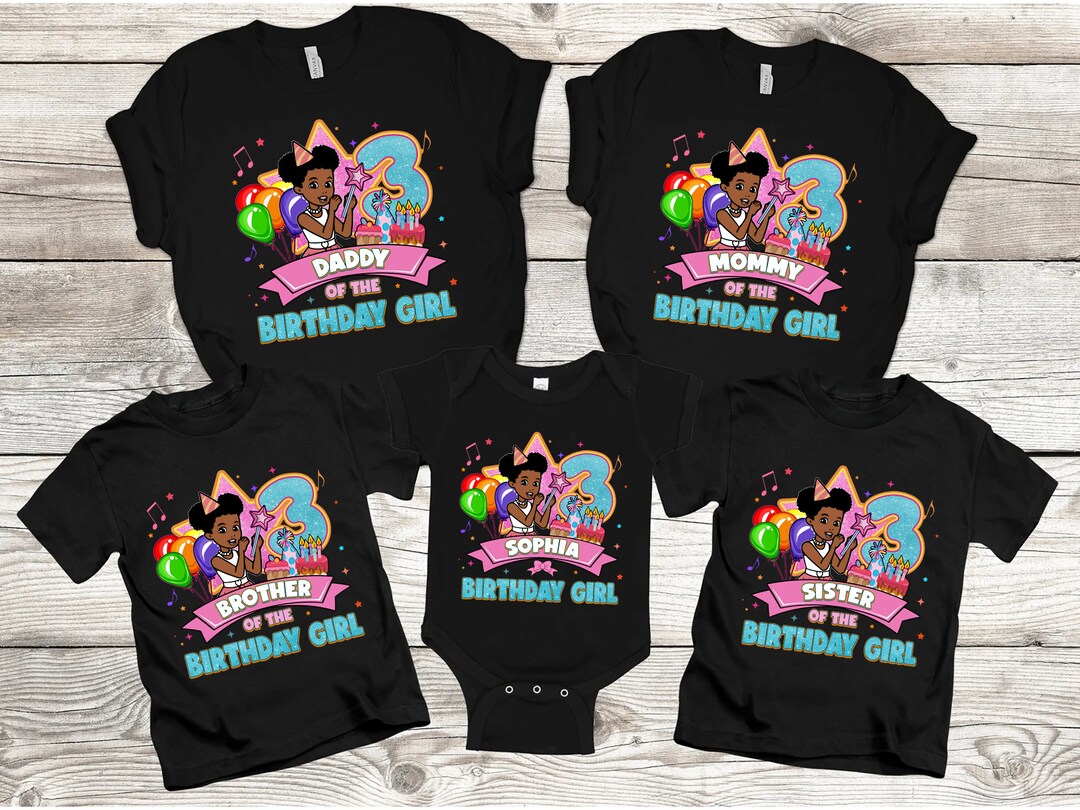 Personalized Gracie's Corner Birthday Girl Shirt Custom Etsy