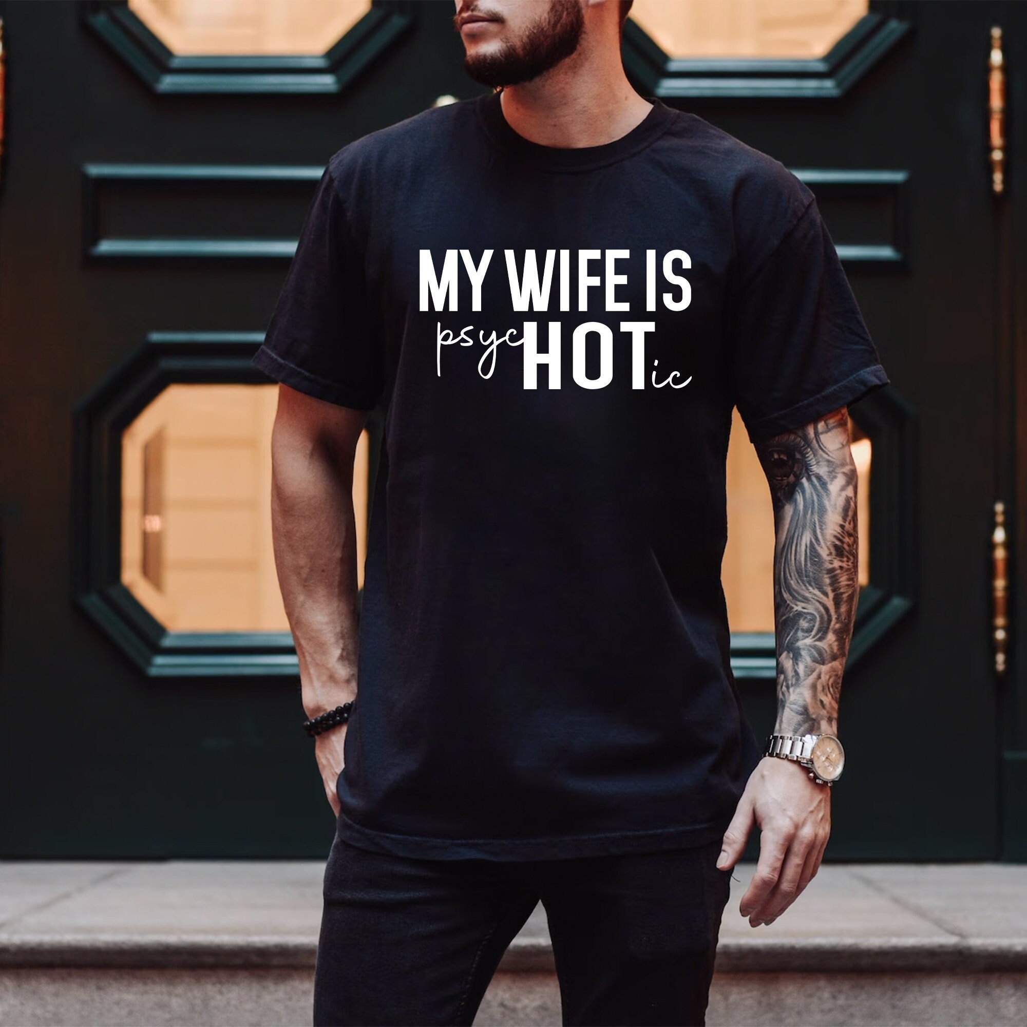 Funny Anniversary Gift for Husband, Psychotic Wife Shirt, Funny