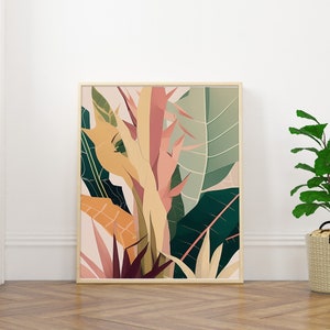 Aloe Serenity - Aloe Vera Art Wall Print - Digital Download